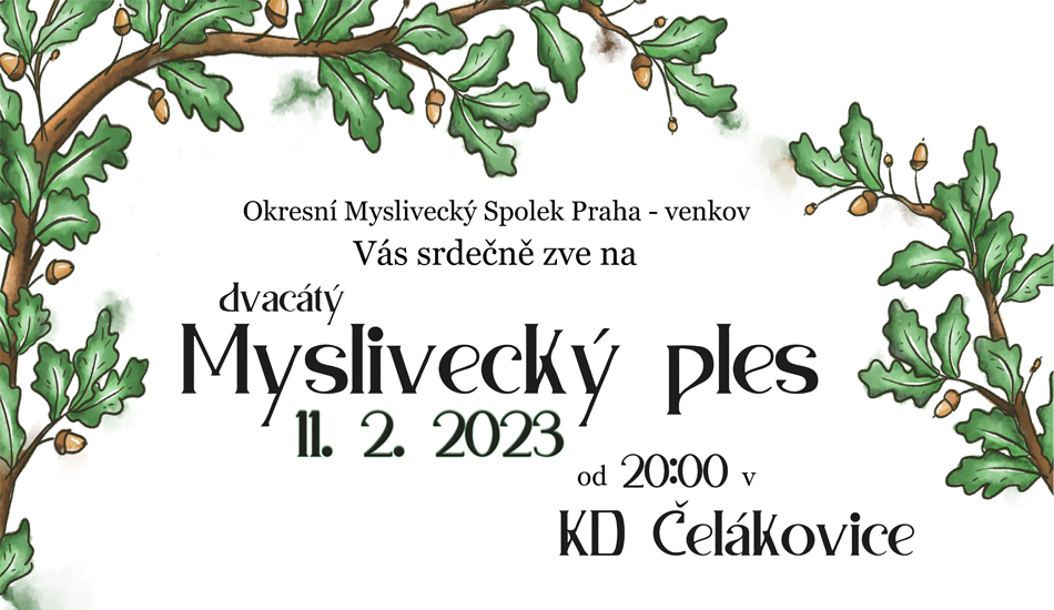 Myslivecký ples OMS Praha-venkov