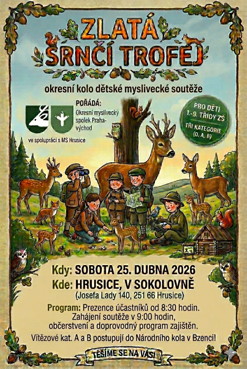 OKRESNÍ KOLO ZLATÉ SRNČÍ TROFEJE